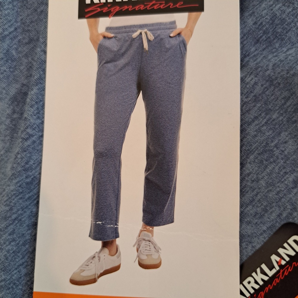 Kirkland Womens Pants XXL Blue NWT Moisture Wicking 1701-182